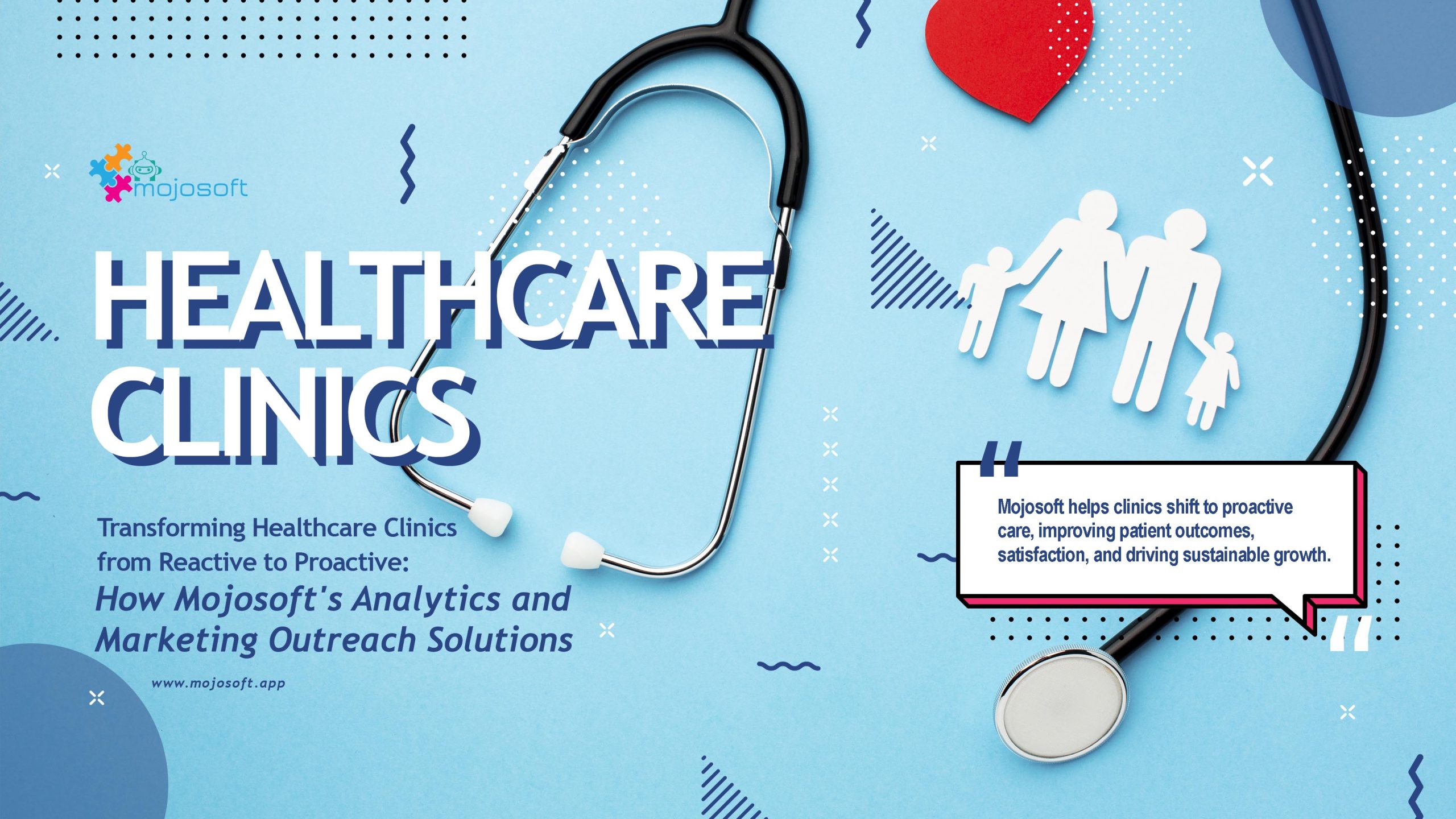 Transforming Healthcare Clinics from Reactive to Proactive: How Mojosoft’s Analytics and Marketing Outreach Solutions Can Lead the Change