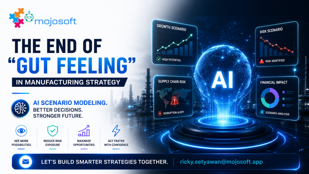 The End of “Gut Feeling” in Manufacturing Strategy: Why AI Scenario Modeling Is Becoming a Boardroom Weapon
