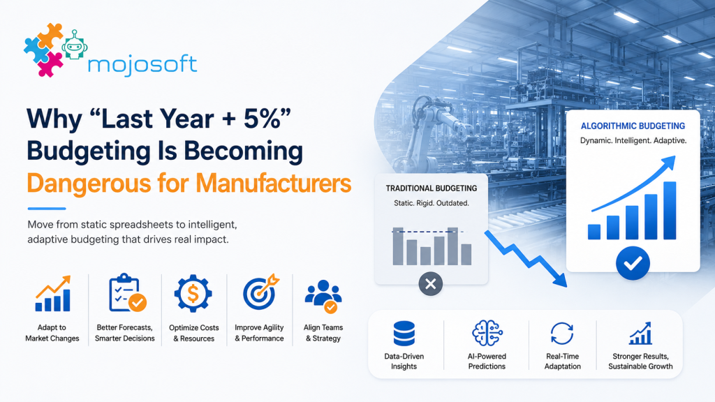 Why “Last Year + 5%” Budgeting Is Becoming Dangerous for Manufacturers
